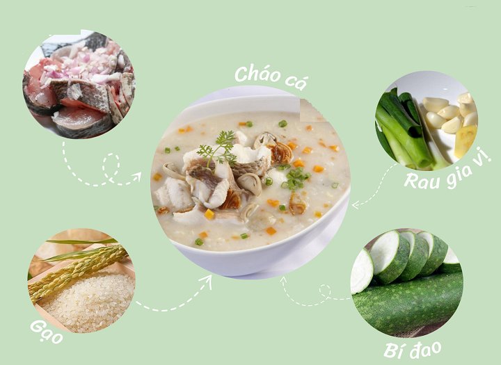 Gợi ý các món cháo cá lóc cho bé ăn dặm ngon mẹ dễ nấu