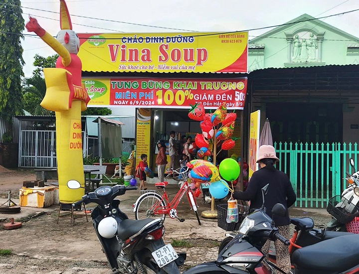 Chi phí mở quán cháo dinh dưỡng khoảng bao nhiêu?