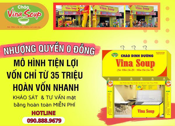 Cách kinh doanh cháo dinh dưỡng trẻ em lợi nhuận cao