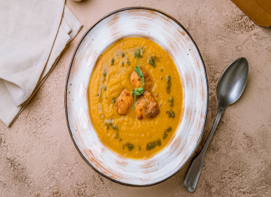 Cách nấu cháo cá hồi bí đỏ cho bé ăn dặm giúp tăng đề kháng